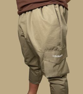 Pantallona Treçerekëshe Cappuccino – ModestFit për Meshkuj